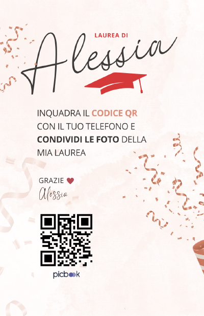 Código QR Canva Marco para mesa 5x7