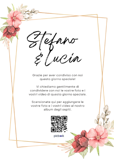 Código QR Canva Marco para mesa 5x7